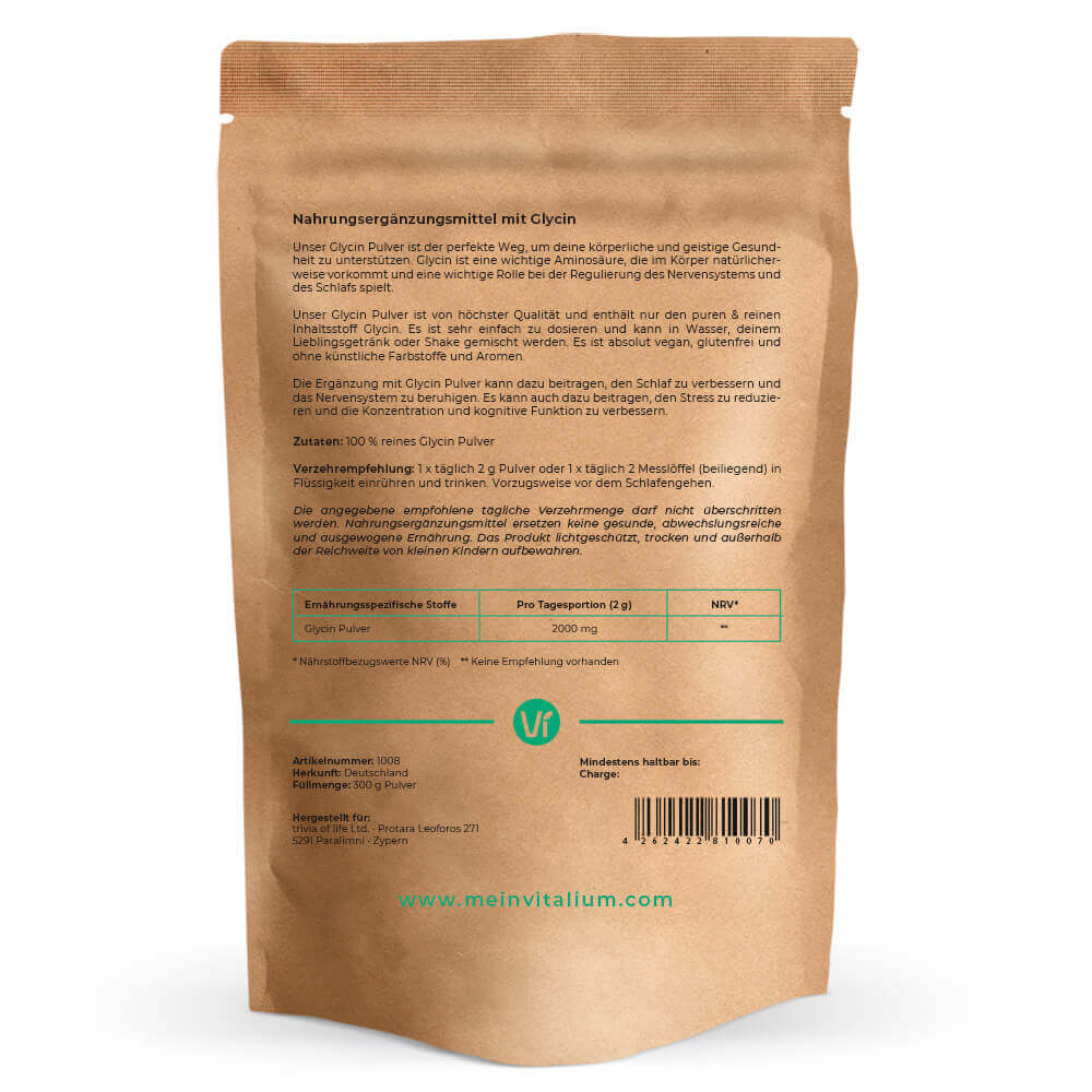 Glycin Pulver - meinVitalium