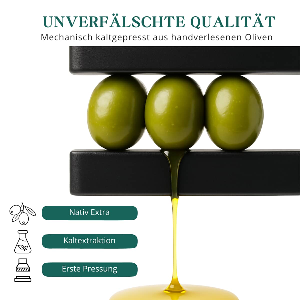 Vergleich von Polyphenolgehalt und Qualität zwischen hochwertigem Bio-Olivenöl und Standardöl