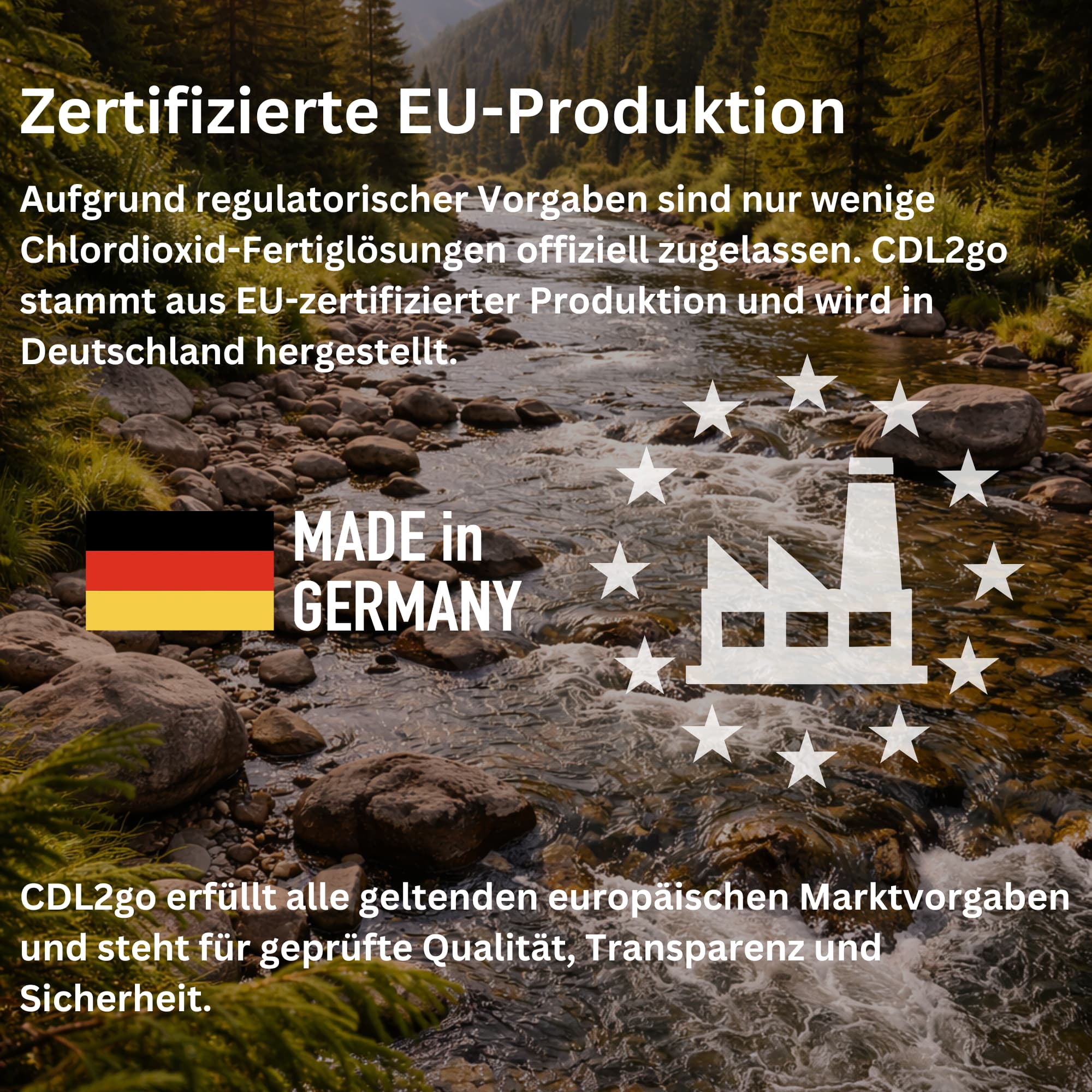 Chlorine dioxide solution 0.3% – CDL2go ready-to-use solution 250 ml (CDL / CDS)